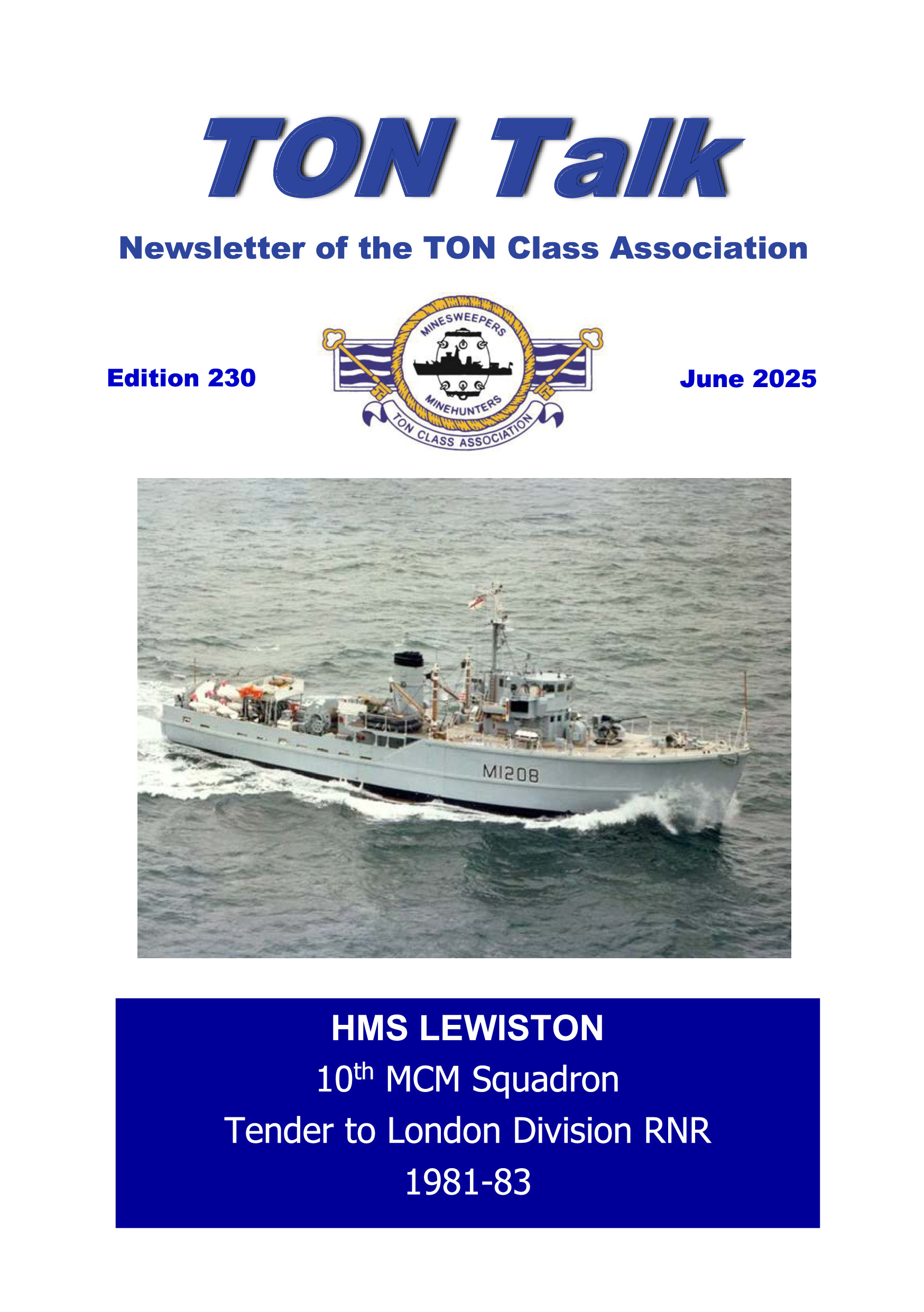 TON Talk 230 Summer 2025