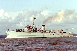 As a minehunter with NATO Standing Force Channel