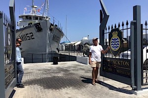 Entrance to new dock at Girne, Northern Cyprus
